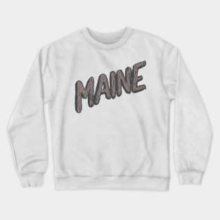 Maine 04 Crewneck Sweatshirt